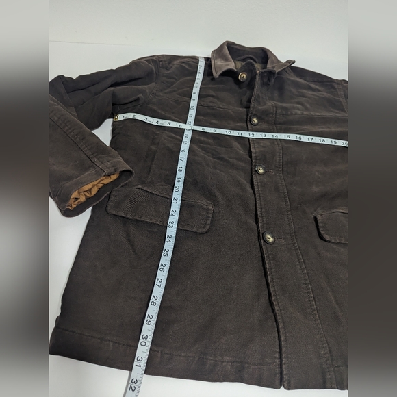 Vintage 1998 The Ranch Jacket Classic Marks & Spencer Coat Men's Size Medium - Picture 4 of 10